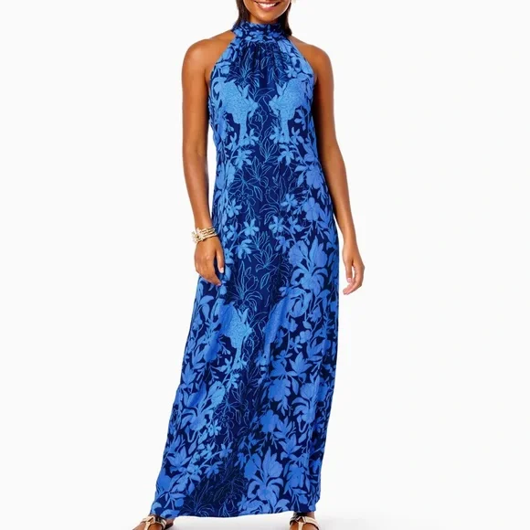 long black maxi wrap dress Goan Wrap Dress / Black